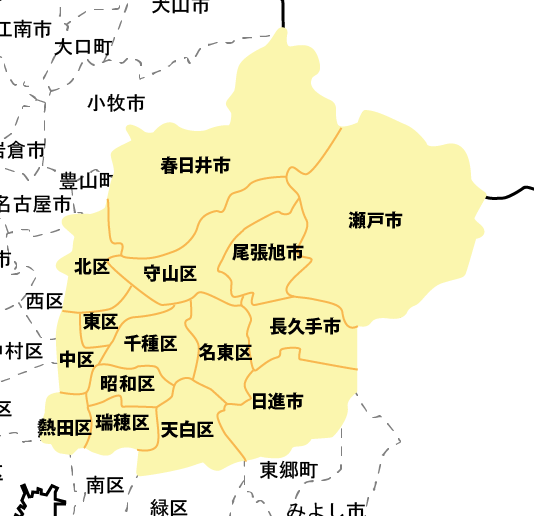 訪問エリアマップ